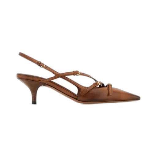 Miu Miu Pointed-Toe Slingback Pumps