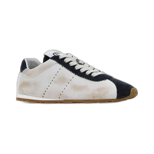 Miu Miu Plume Two-Toned Sneakers