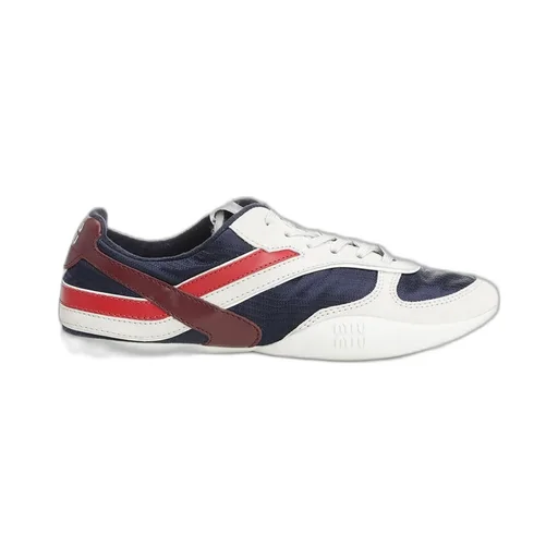 Miu Miu Gymnasium Lace-Up Sneakers