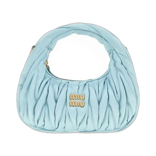 Miu Miu Wander Matelassé Mini Hobo Bag
