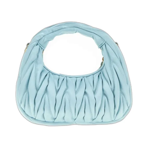 Miu Miu Wander Matelassé Mini Hobo Bag