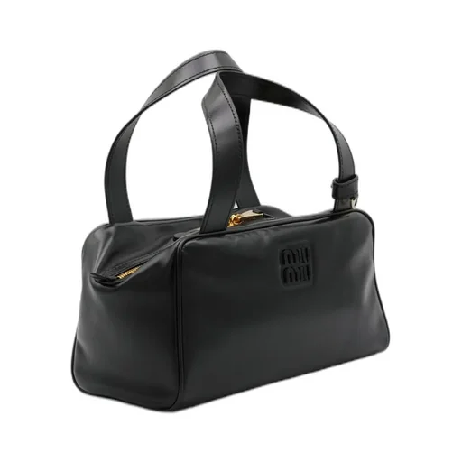 Miu Miu Logo-Detailed Zipped Top Handle Bag