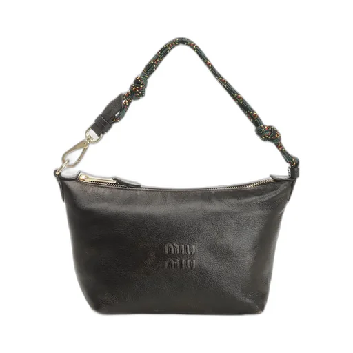 Miu Miu Logo-Embossed Zipped Pouch