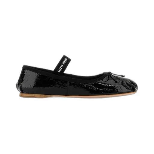 Miu Miu Bow-Detailed Ballerinas