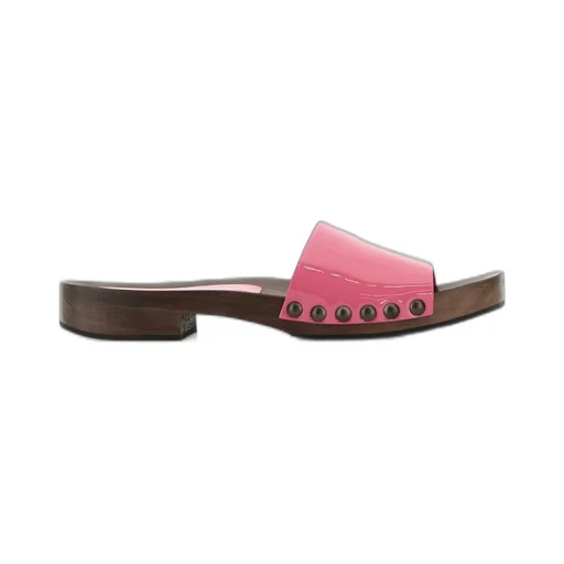 Miu Miu Logo-Printed Slides