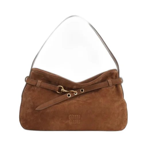 Miu Miu Aventure Zipped Shoulder Bag
