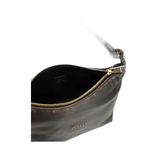 Miu Miu Logo-Embossed Zipped Pouch