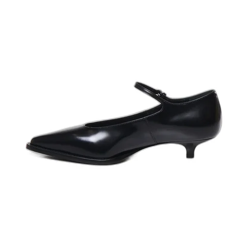 Miu Miu Buckle-Fastened Pointed-Toe Pumps