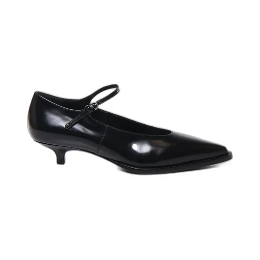 Miu Miu Buckle-Fastened Pointed-Toe Pumps