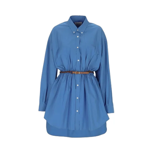Miu Miu Periwinkle Poplin Dress