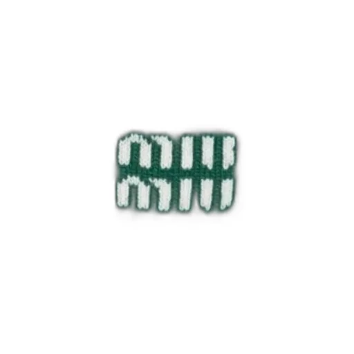 Miu Miu Logo-Patch Knitted Scarf