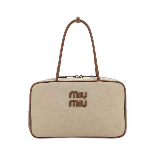 Miu Miu Logo-Detailed Zipped Shoulder Bag