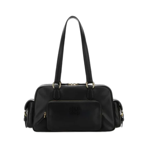 Miu Miu Logo-Detailed Zipped Shoulder Bag