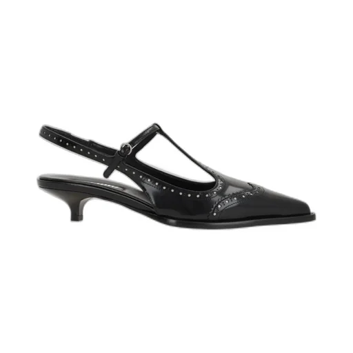 Miu Miu Slingback T-Strap Pumps