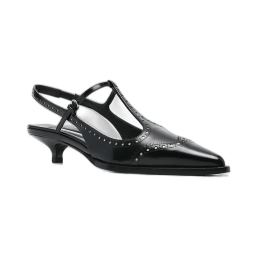 Miu Miu Slingback T-Strap Pumps