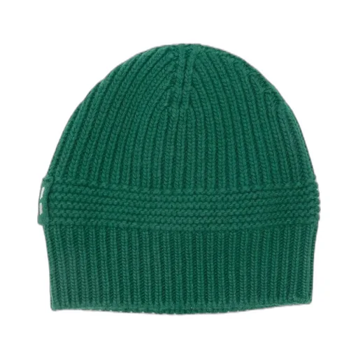 Miu Miu Logo-Intarsia Knitted Beanie