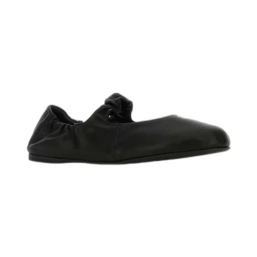 Miu Miu Logo-Detailed Ballet Flats