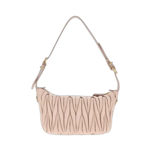 Miu Miu Logo-Lettering Zip-Up Handbag