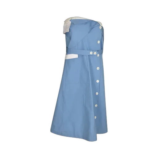 Miu Miu Sleeveless Poplin Dress