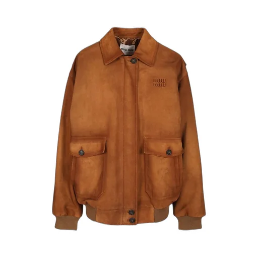 Miu Miu Zipped Blouson Jacket