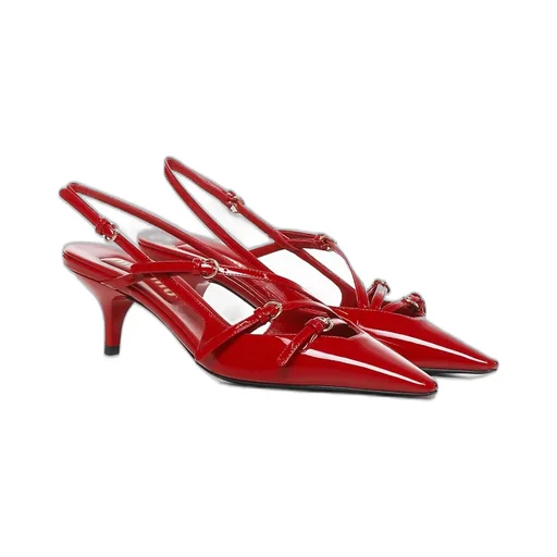 Miu Miu Buckled Slingback Pumps