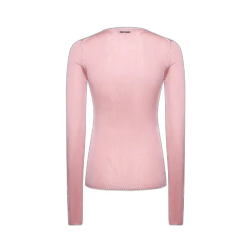Miu Miu V-Neck Ribbed Jumper