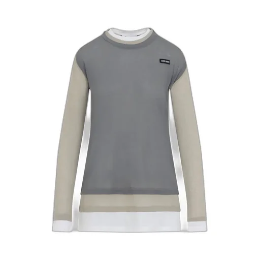 Miu Miu Layered Long-Sleeved T-Shirt