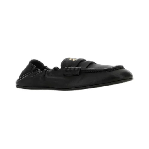 Miu Miu Square Toe Loafers