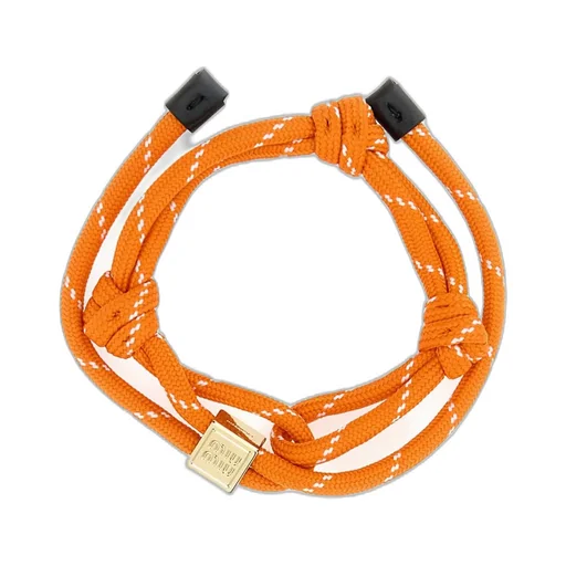 Miu Miu Logo-Engraved Rope Bracelet