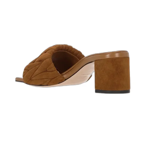Miu Miu Logo-Lettering Slip-On Sandals