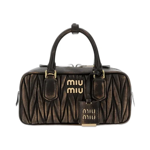 Miu Miu Matelassé Zipped Handbag