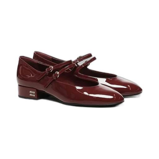 Miu Miu Round-Toe Pumps