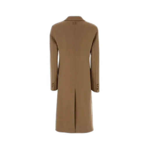 Miu Miu Single-Breasted Long Coat