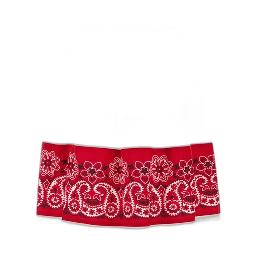 Miu Miu Two-Toned Poplin Skirt