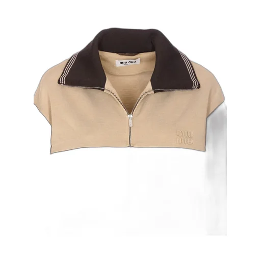 Miu Miu Zipped Sweatshirt