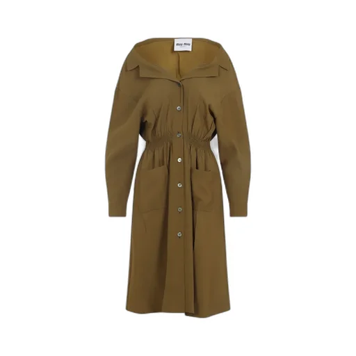 Miu Miu Long-Sleeved Dress
