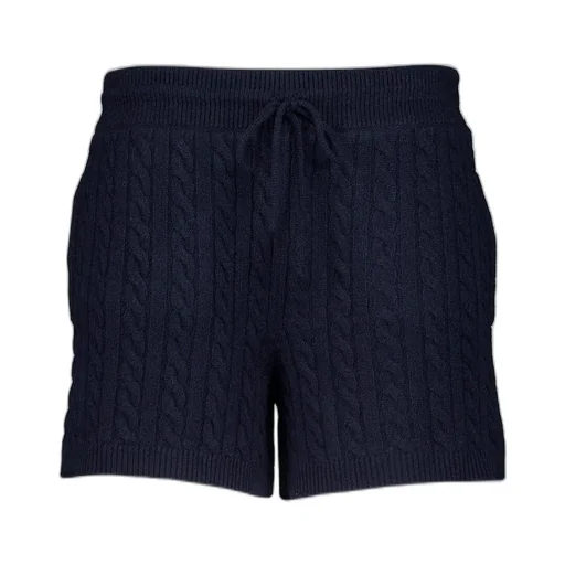 Miu Miu Cable-Knit Drawstring Shorts