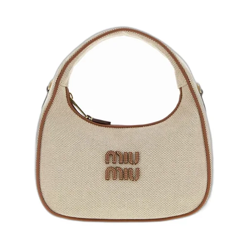 Miu Miu Logo-Detailed Zipped Handbag