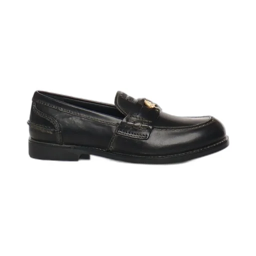 Miu Miu Logo-Embossed Loafers