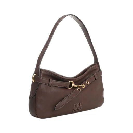 Miu Miu Aventure Zipped Shoulder Bag