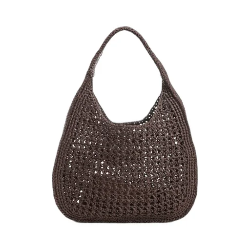 Miu Miu Logo-Embroidered Woven Shopping Bag