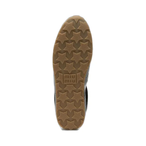 Miu Miu Logo-Printed Lace-Up Sneakers