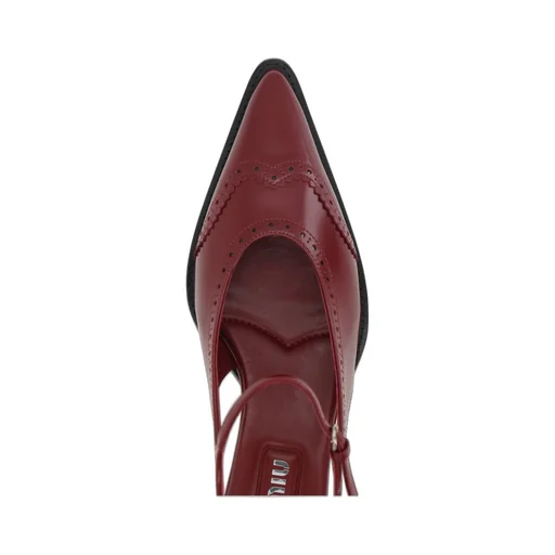 Miu Miu Pointed-Toe Slingback Pumps