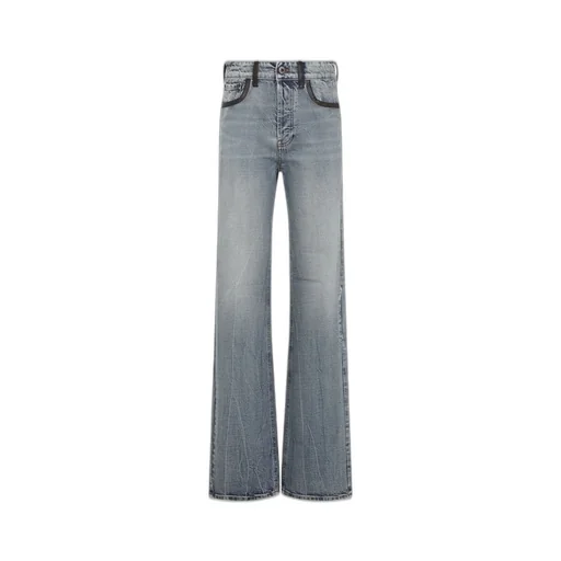 Miu Miu Logo-Detailed Denim Jeans