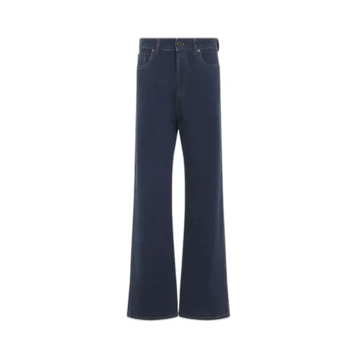 Miu Miu Logo-Embroidered Jeans