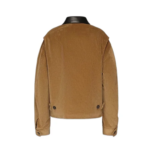 Miu Miu Logo-Detailed Zipped Jacket