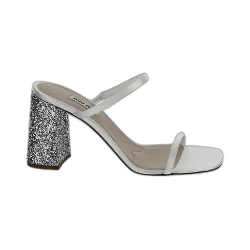 Miu Miu Strapped Open-Toe Heeled Sandals