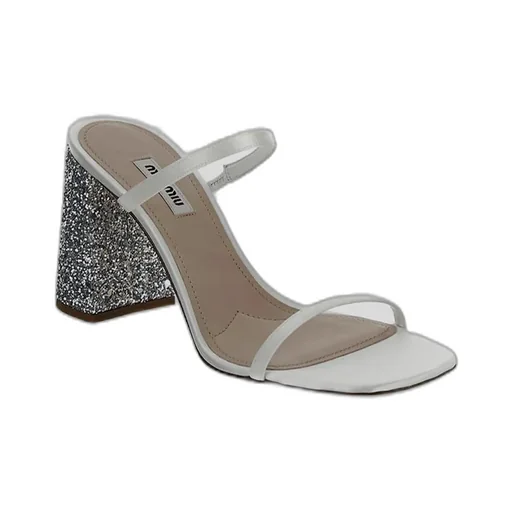 Miu Miu Strapped Open-Toe Heeled Sandals