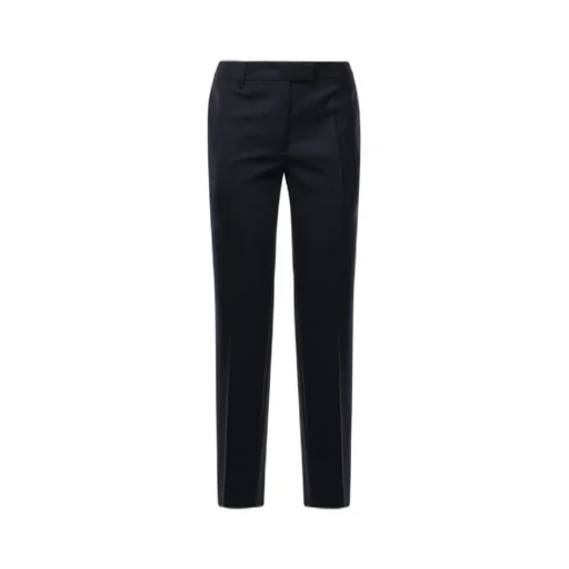 Miu Miu Logo-Patch Tailored Trousers