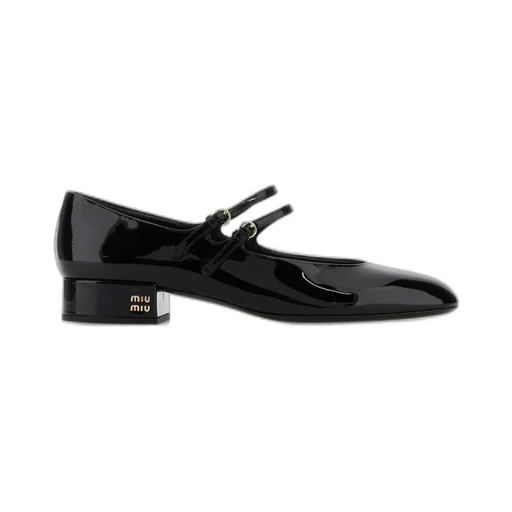 Miu Miu Round-Toe Pumps